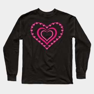 Love Hearts Long Sleeve T-Shirt